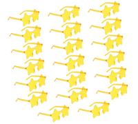 20 gafas de sol coloridas con estrellas que protegen el sol, gafas de sol ligeras para diversas actividades, peso ligero y durabilidad
