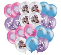 20 globos de fiesta de cumpleaños K-POP, globos de látex coloridos para decoración de fiesta de cumpleaños de niños y niñas, globos de película de demonios para fanáticos, reuniones de fiestas de