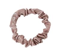 20 gomas finas para el pelo, raso, gomas elásticas para el pelo, anillos suaves, pequeños Scrunchie, coletas, accesorios para el cabello para mujeres y niñas todos los días, color rosa viejo