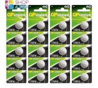 20 Gp Celda De Litio Cr2016 Batteries Dl2016 3V Moneda Botón Exp 2034 5Bl Nuevo
