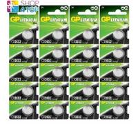 20 Gp CR2032 Pila Litio batteries 3V Moneda Botón DL2032 Exp 2034 5BL Nuevo