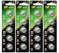20 Gp CR2032 Pila Litio batteries 3V Moneda Botón DL2032 Exp 2034 5BL Nuevo