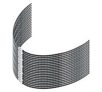 20 hilos de desbrozadora para Bosch AFS 23-37, hilo de 3,5 mm de longitud, 38 cm, hilo de nailon resistente para rellenar, bobinas de recortadora (20 unidades)