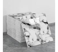 20 hojas de azulejos de pared autoadhesivos de mármol, 30 x 30 cm, PVC, impermeables, paneles de pared de ducha para cocina, baño, decoración del hogar (estilo 11)