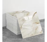 20 hojas de azulejos de pared autoadhesivos de mármol, 30 x 30 cm, PVC, impermeables, paneles de pared de ducha para cocina, baño, decoración del hogar (estilo 46)