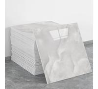 20 hojas de azulejos de pared autoadhesivos de mármol, 30 x 30 cm, PVC, impermeables, paneles de pared de ducha para cocina, baño, decoración del hogar (estilo 25)