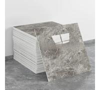 20 hojas de azulejos de pared autoadhesivos de mármol, 30 x 30 cm, PVC, impermeables, paneles de pared de ducha para cocina, baño, decoración del hogar (estilo 10)