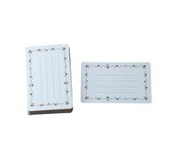 20 Hojas De Tarjetas De De Dibujo Sin Forro Tarjeta De Notas De 2 24x3 54 Pulgadas Para Proyectos De Arte Álbumes De Recortes Y Tarjetas De Dibujo De Caligrafía