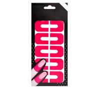 20 hojas/paquete de esmalte de uñas, cinta adhesiva, protector de uñas, protector de uñas para dedos, herramienta de manicura