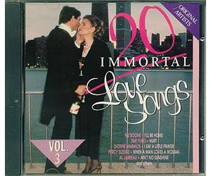 20 immortal Love Songs - 3:Pat Boone, Everly Brothers, Dion & The Belmonts, Skyliners, Ronnie Dove..