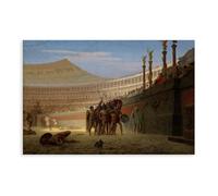 20 impresiones famosas de Jean-Léon Gérôme Ave Caesar! Morituri Te Salutant - Póster artístico en lienzo e impresión moderna para dormitorio familiar