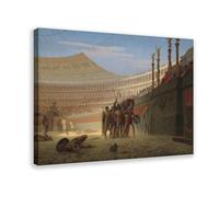 20 impresiones famosas de Jean-Léon Gérôme Ave Caesar! Morituri Te Salutant Poster Dormitorio Lienzo Decoración Deportes Paisaje Oficina Decoración Habitación Marco de Regalo 12x18