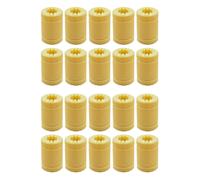 20 Impresora 3D LM8UU Cojinete de PolíMero SóLido Ejes de 8 mm para Piezas de Impresora 3D Mendel