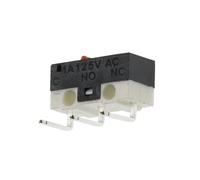 20 interruptores de límite C NO NC de 3 pines, terminales PCB, 1 A, 125 V, palanca de arco de rodillo, acción rápida, interruptores de ratón(BENT FOOT-1 1A 125V,20PCS)