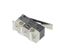 20 interruptores de límite C NO NC de 3 pines, terminales PCB, 1 A, 125 V, palanca de arco de rodillo, acción rápida, interruptores de ratón(BENT FOOT-3 1A 125V,1000PCS)