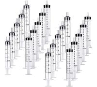 20 jeringas de plástico de 5 ml/10 ml con medición, múltiples usos, herramientas de jeringa de medición para medir, regar, rellenar