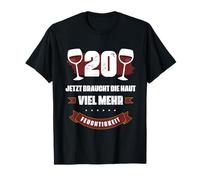 20 Jetzt braucht Die Haut viel Mehr Feuchtigkeit Wein Shirt Camiseta