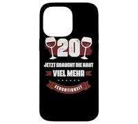 20 Jetzt braucht Die Haut viel Mehr Feuchtigkeit Wein Shirt Carcasa para iPhone 14 Pro MAX