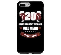 20 Jetzt braucht Die Haut viel Mehr Feuchtigkeit Wein Shirt Carcasa para iPhone 7 Plus/8 Plus