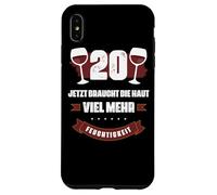 20 Jetzt braucht Die Haut viel Mehr Feuchtigkeit Wein Shirt Carcasa para iPhone XS MAX