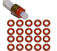 20 Juntas de Goma para Manguera de 4mm - Compatible con Saeco, Siemens, Bosch, Krups, Delonghi, Jura, Miele, AEG, Gaggia, Cafeteras Automáticas