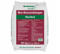 20 kg Bio-fertilizante para césped de otoño orgánico 6+2+12 para aprox. 500 m²