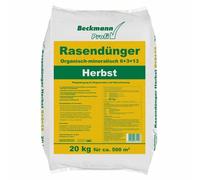 20 kg Fertilizante para césped otoño Beckmann NPK-6+3+13 f.aprox. 500m²