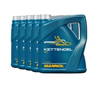20 L 5X 4 Litros Mannol Aceite De Cadena Universal Mineral Para Motosierra