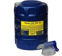 20 L Mannol Hydro HV ISO 32 Aceite hidráulico HVLP 32 aceite de aceite DIN 51524/3 + grifo