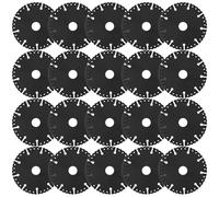 20 lame diamantate per per il taglio del metallo, lama diamantata multiuso da 4, 5 pollici, disco da taglio in lega compatibile con smerigliatrice angolare acciaio, ferro, tubi (115x22x5mm