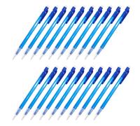 20 lápices mecánicos coloridos con borrador de 0,7 mm para dibujar, automático, para niños, adultos, escritura, dibujo, arte, bocetos