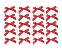 20 lazos y pasadores para el pelo con lazo rojo, mini horquillas y pinzas de cocodrilo para niñas, niños pequeños y mujeres