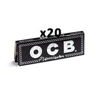 20 libritos Papel de Fumar OCB Premium Número 1 - Tamaño pequeño 70mm
