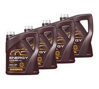 20 Litro (4x5L) Mannol 5W-30 Energía Combi Ll Motor BMW LL-04 VW MB 229.51