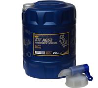 20 Litro MANNOL Aceite Mecanismo Automático Atf AG52 Special In rifo