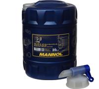 MANNOL TS de 3 shpd 10 W de 40 API CH de 4/CG de 4/CF de 4/SL motorenöl, 20 L, Embalaje Puede Variar