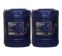 20 Litro Mannol Hydro Iso 46 Hidráulico Aceite Líquido MN2102-10 din 51524 Parte