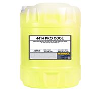 20 Litro Mannol Pro Cool Refrigerante Amarillo Protección Del Frío Moto Quad