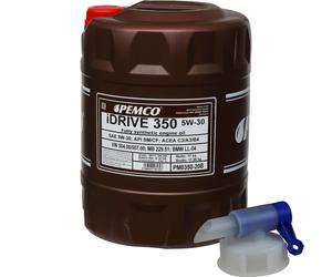 20 Litro PEMCO aceite motor idrive 350 5W-30 Api Sn / Cf Engine + Grifo de