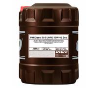 20 Litro PEMCO Diesel G-6 Uhpd 10W-40 Eco Api CI-4 / Sl aceite motor Sintético