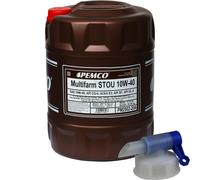 60 (3x20) Litro Pemco SAE 10W-40 Multifarm Stou Aceite de Motor De