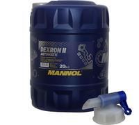 20 Litros MANNOL Aceite De Transmisión Automático Dexron II + Grifo De Drenaje