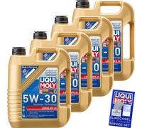 20 Litros Original Liqui Moly LONGLIFE III 5W-30 Aceite Motor Aceite De Motor