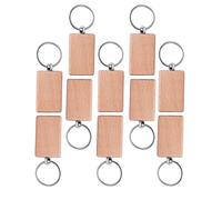 20 Llaveros rectangulares de madera para detalles en bodas, bautizos, comuniones o eventos en general. Un regalo original y práctico para detalles a tus invitados hombres o mujeres. … (20)
