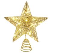 20 Luces LED para árbol de Navidad, 20,3 x 25,4 cm, diseño de Hierro, Dos Modos (Encendido y Apagado)
