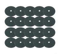 20 mantillo circular de árbol para anillos hechos de tela no tejida para control de césped y conservación de la humedad del suelo en jardines y paisajes públicos (25 cm)