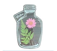 20 marcapáginas de flores secas, hecho a mano, marcapáginas secas, bonitos marcadores botánicos de taxidermia para hacer libros de bricolaje transparentes mil páginas de flores