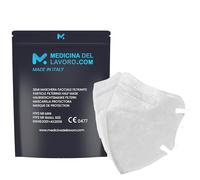 20 Mascarillas FFP2/KN95 Talla Pequeña Small Homologadas Certificación CE sin Válvula de 4 Capas, Máscara Protectora de Polvo, Mascarilla de Protección con Filtros de Calidad BFE≥95, 20 Piezas