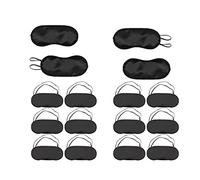 20 mascarillas para dormir para ojos con los ojos vendados, mascarilla para dormir de noche al por mayor para juegos con los ojos vendados, organizador de actividades grupales (20 piezas)