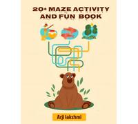 20+ Maze activity and fun book: Fun and Easy Mazes Featuring Cute Animals, Insects, and Nature Scenes for Ages 3-6